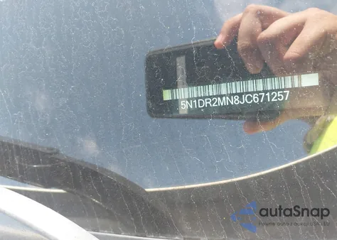 2018 Nissan Pathfinder Platinum from USA, damaged, VIN 5N1DR2MN8JC671257